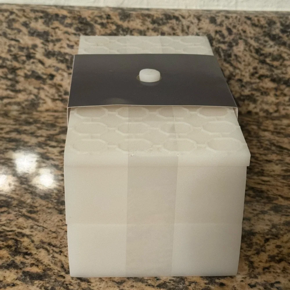 VERN YIP SKL Home White Bathroom Accessory Box Toothbrush Vanity Lithgow Storage